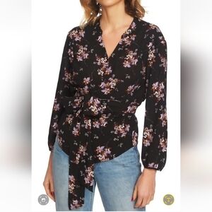 NWT Stunning Tie Front Shirt